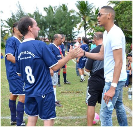 Coach Guillaume et ses joueurs